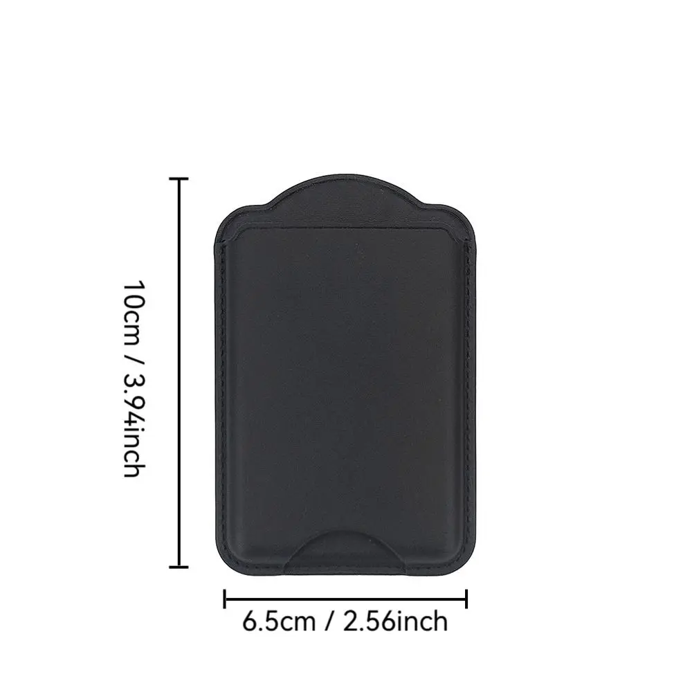 Magsafe Magnetic Leather Wallet Case Anti-theft Accessories Mobile Phone Bag Cover Safety Phone Card Holder for Samsung/iPhone