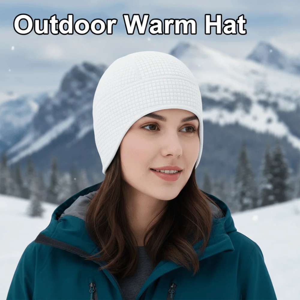 

Защита ушей, зимние шапки для бега, теплая ветрозащитная шапка для бега, зимняя спортивная шапка, впитывающая пот, флисовая уличная теплая шапка для бега