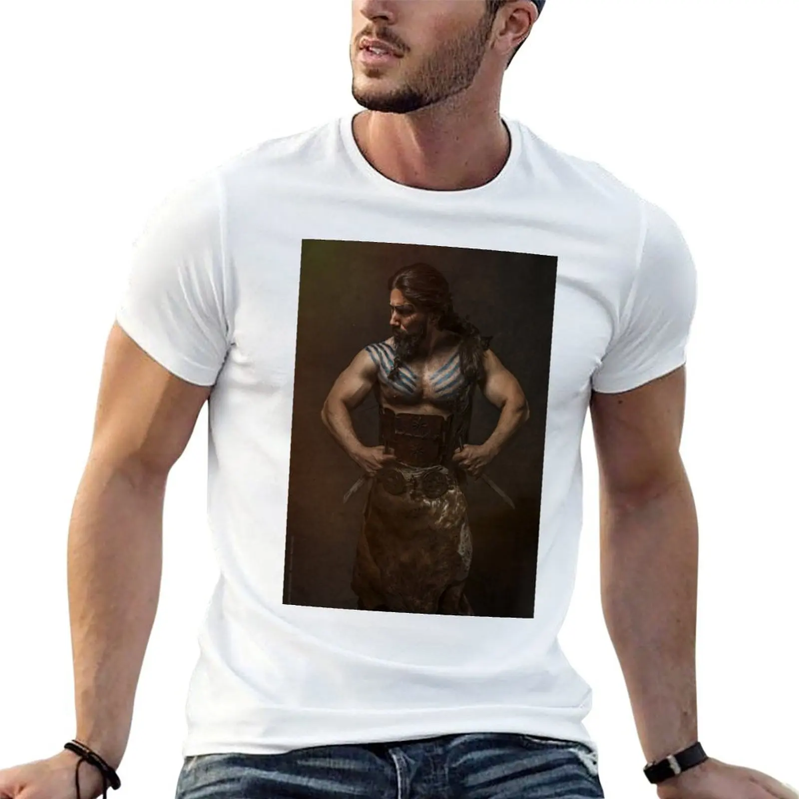 Футболка Drogo для косплея, рабочая одежда, дышащая футболка