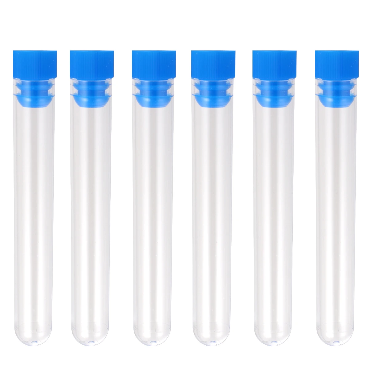 

50 Pcs Plastic Test Tube Storage Tubes Containers Lotion Bottle Disposable