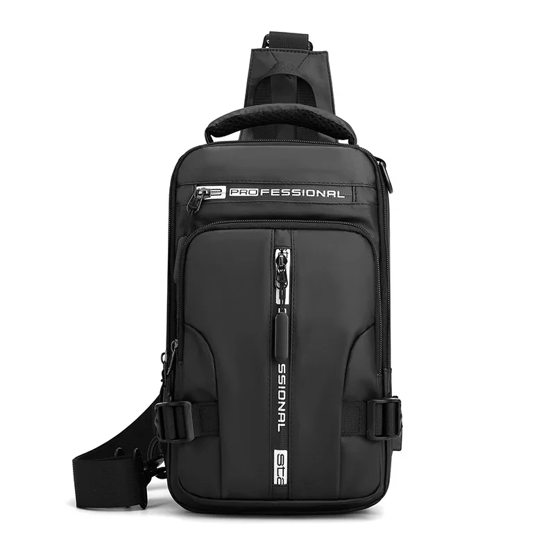 2024 Multifunction Crossbody Bag Chest Bag New Anti-theft Shoulder Messager Bags Male Waterproof Short Trip Chest Bag Pack