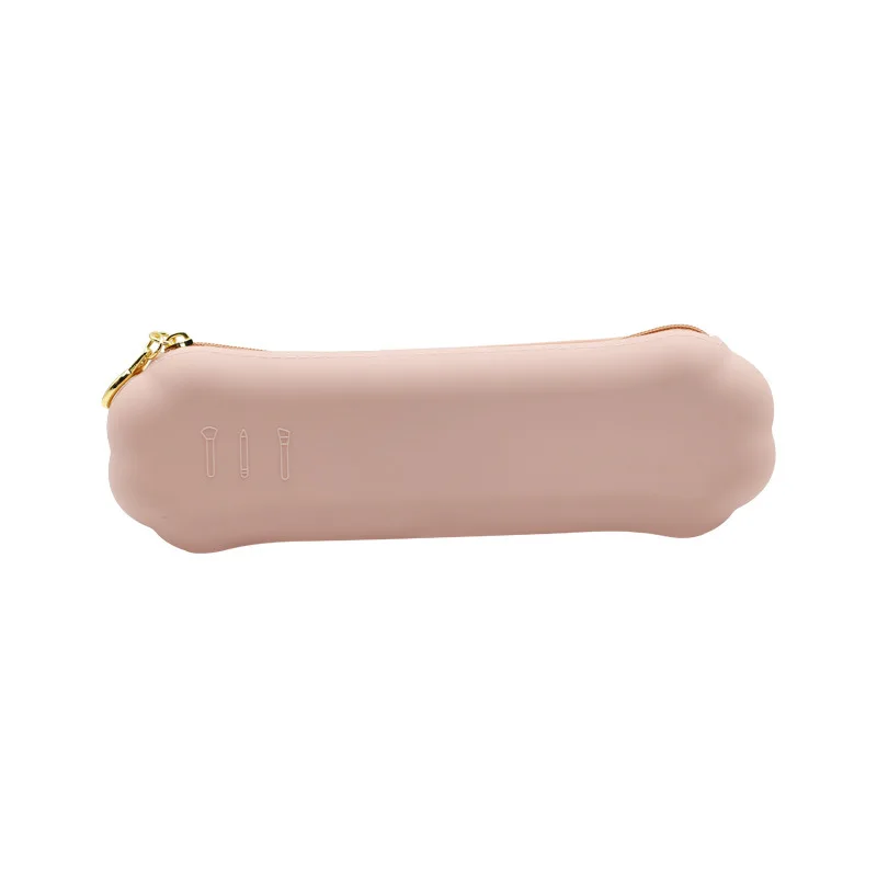 

Travel Makeup Brush Holder Silicone Cosmetic Brushes Bag Makeup Sponge Case Portable Waterproof Makeup Tools for Women Girls