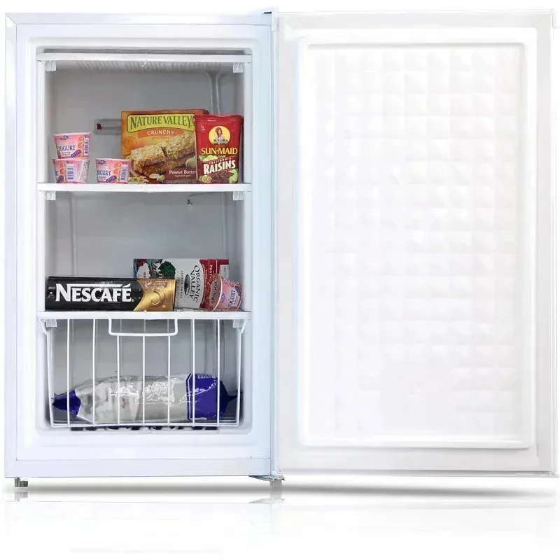 QZA4-Midea WHS-109FW1 Upright Freezer,3.0 Cubic Feet,White & Camco 42114 Thermometer - Refrigerator/Freezer/Dry Storage,$R