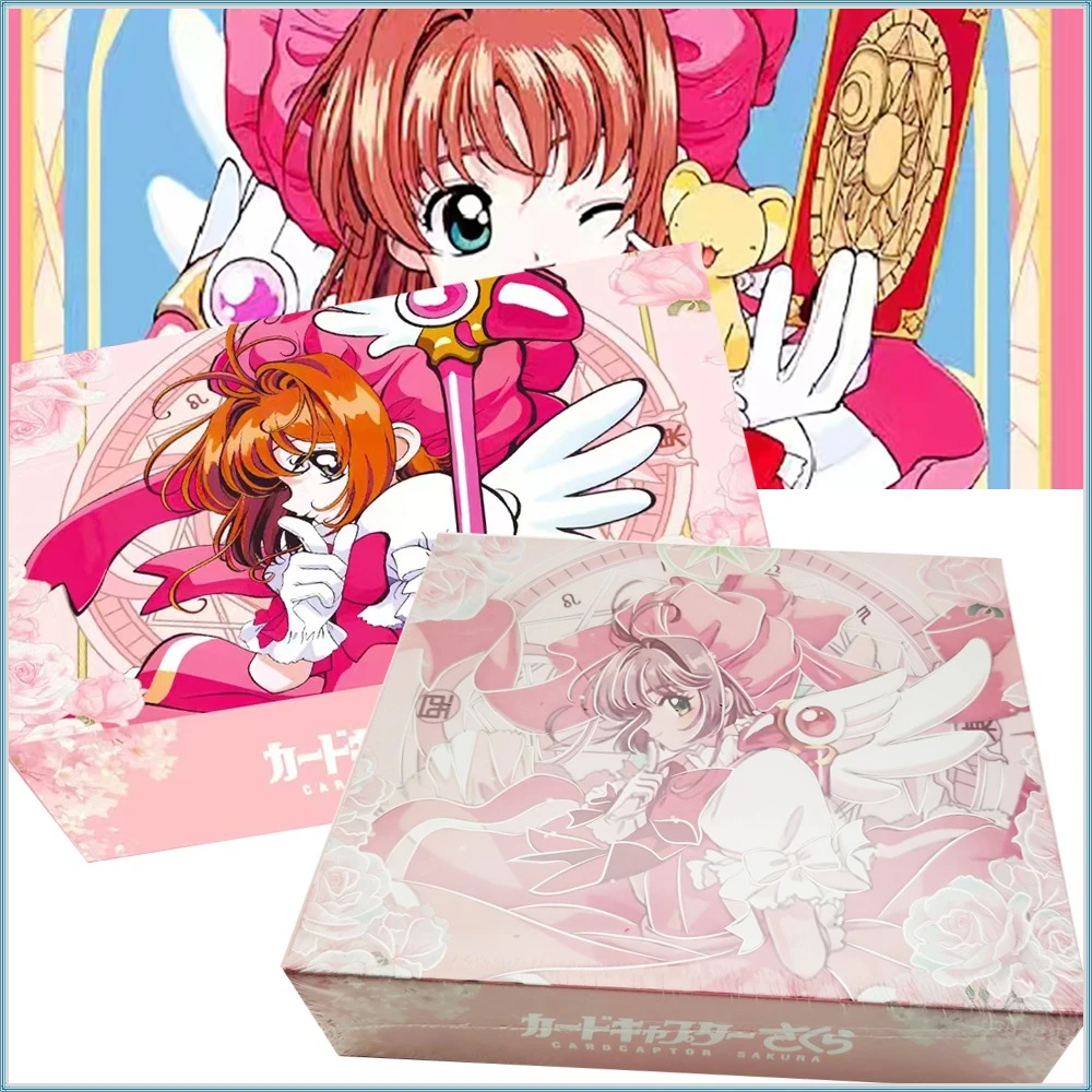 

Anime Card Captor Sakura Collection Cards Beautiful and Cute Magical Girl Daily Warm Healing Scene Freeze-frame Cards Xmas Gifts