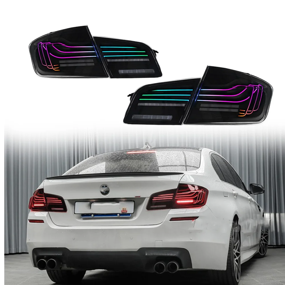 الضوء الخلفي الجمعية مصباح ليد خلفي ل 2011-2017 BMW 5 سلسلة 520i 530i 535i 535d 550i F10 F18 ضوء الفرامل ضوء احتياطية