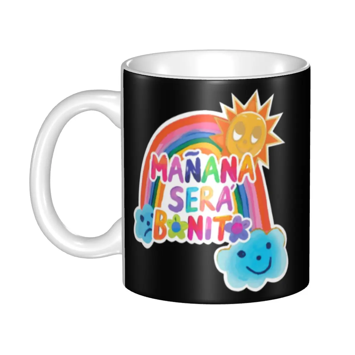 Custom DIY Manana Sera Bonito Colombian Music Singer Karol G Ceramic Mug Coffee Cup Creative Gift