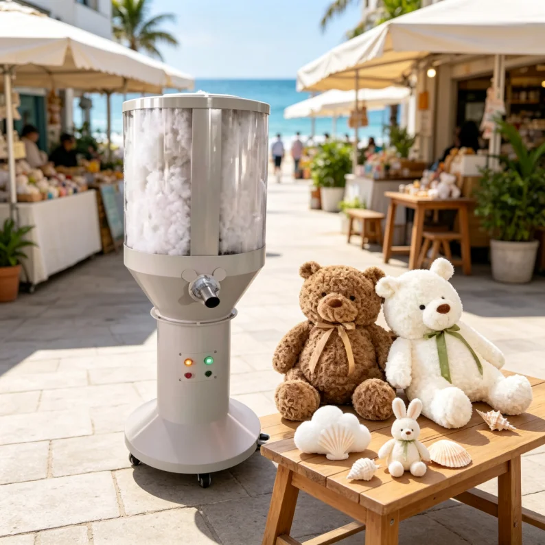Plush Toy Cotton Filling Machine High Efficiency Doll Stuffing Equipment Customized Wholesale For Sale