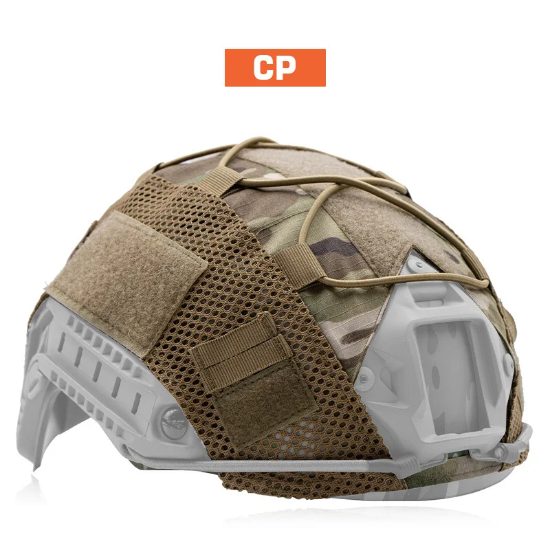 Zlangsports taktische Helm abdeckung für schnellen Helm Airsoft Paintball Militär helm abdeckung Tarnung mit elastischer Schnur