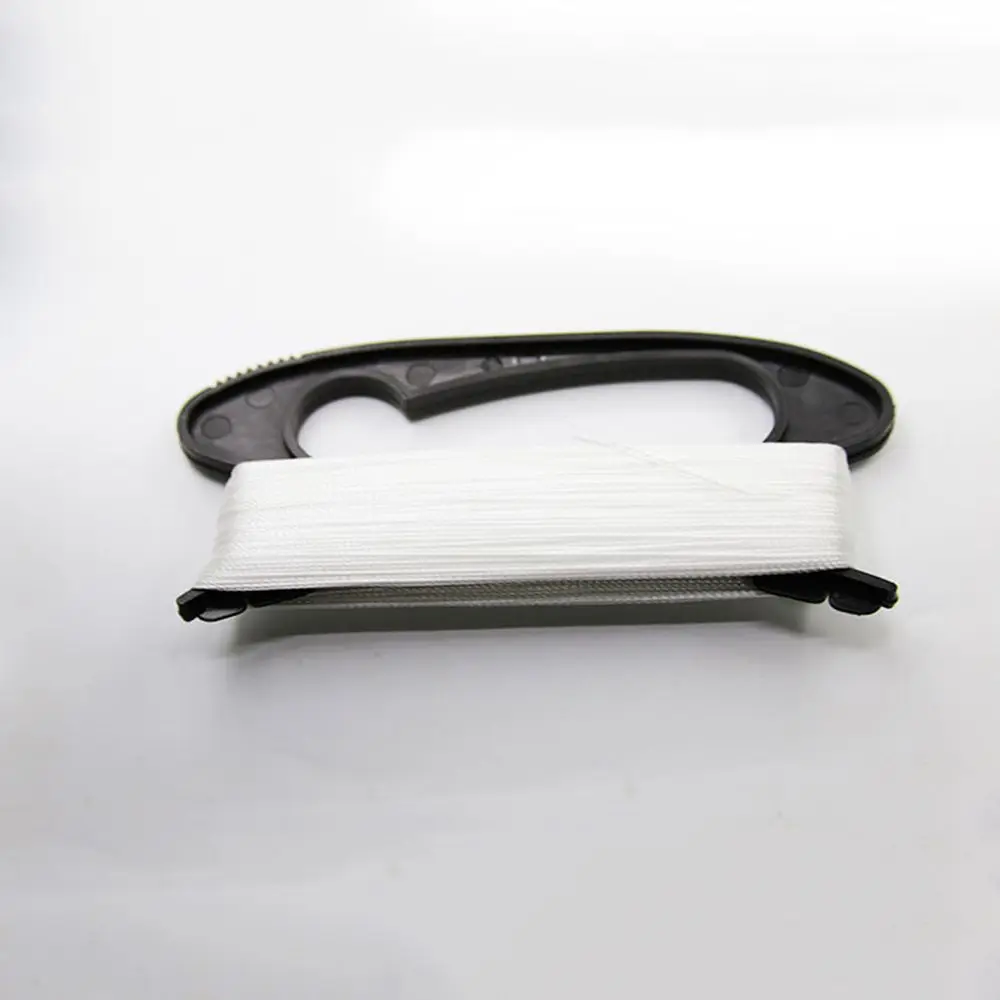 Accessoires de cerf-volant à ressort, planche de poignée en plastique de couleur noire, outil de cerf-volant, enrouleur de ficelle, ligne de cerf-volant volant, enrouleur de fil de cerf-volant