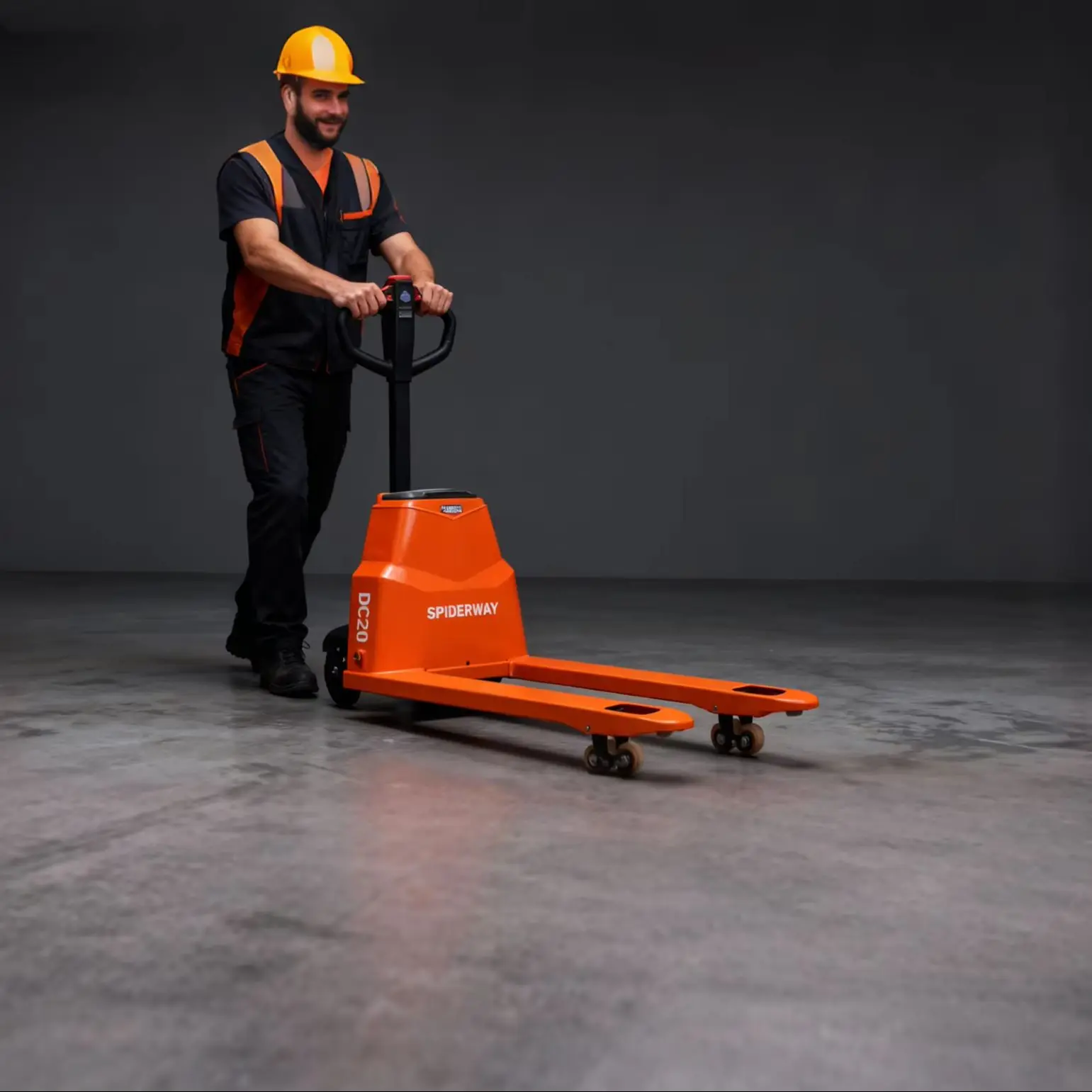 Full Electric Power Pallet Jack – Heavy Duty Pallet Truck 4400 Lb Capacity, 48