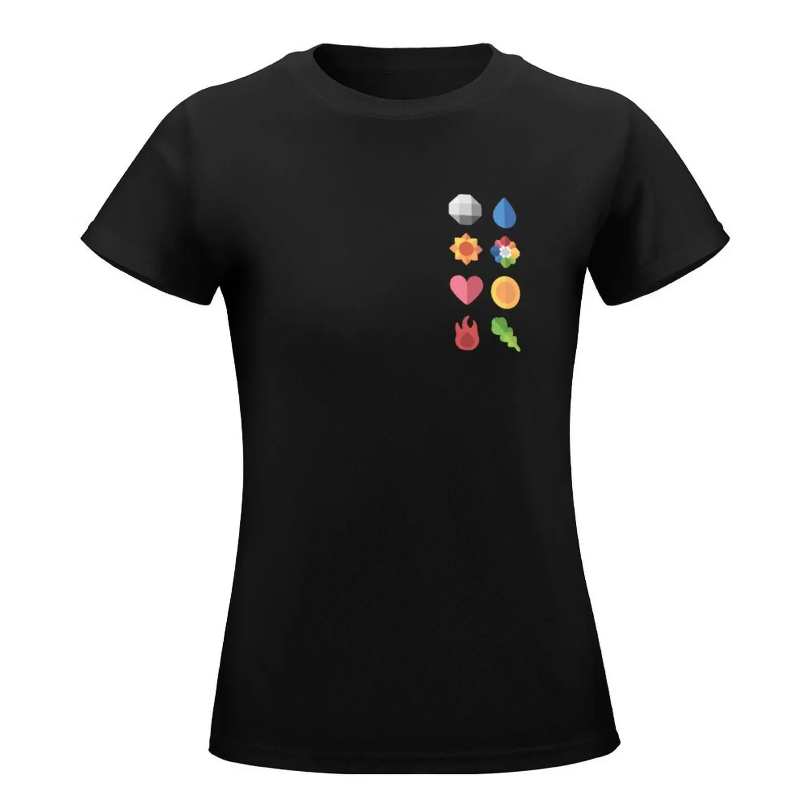 Gym Badges T-Shirt quick-drying anime animal print shirt for girls spring clothes Women 2025