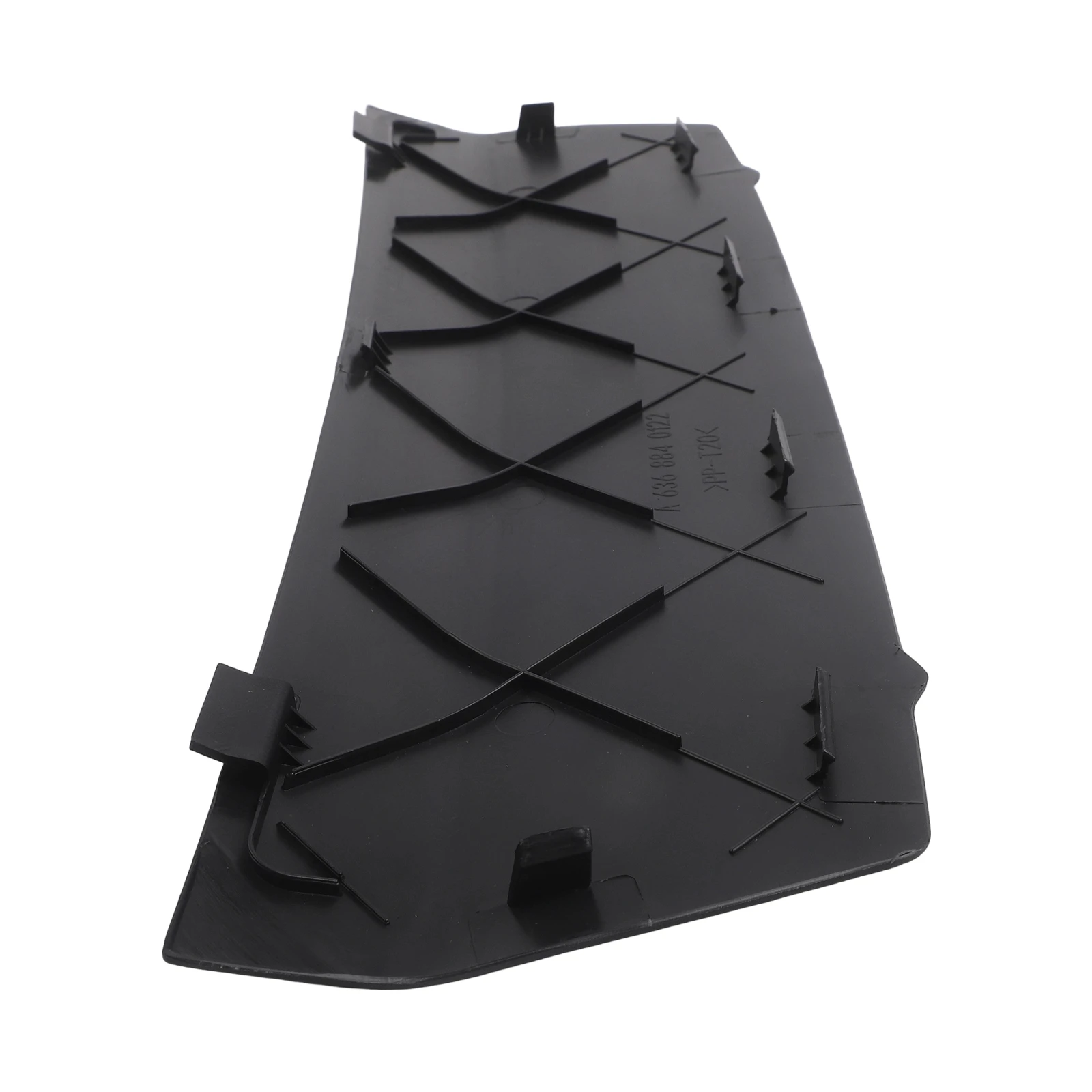 Black Windshield Lower Air Filter Panel Cover for Mercedes For VITO W639 A639840022 Easy Installation Long Lasting Performance