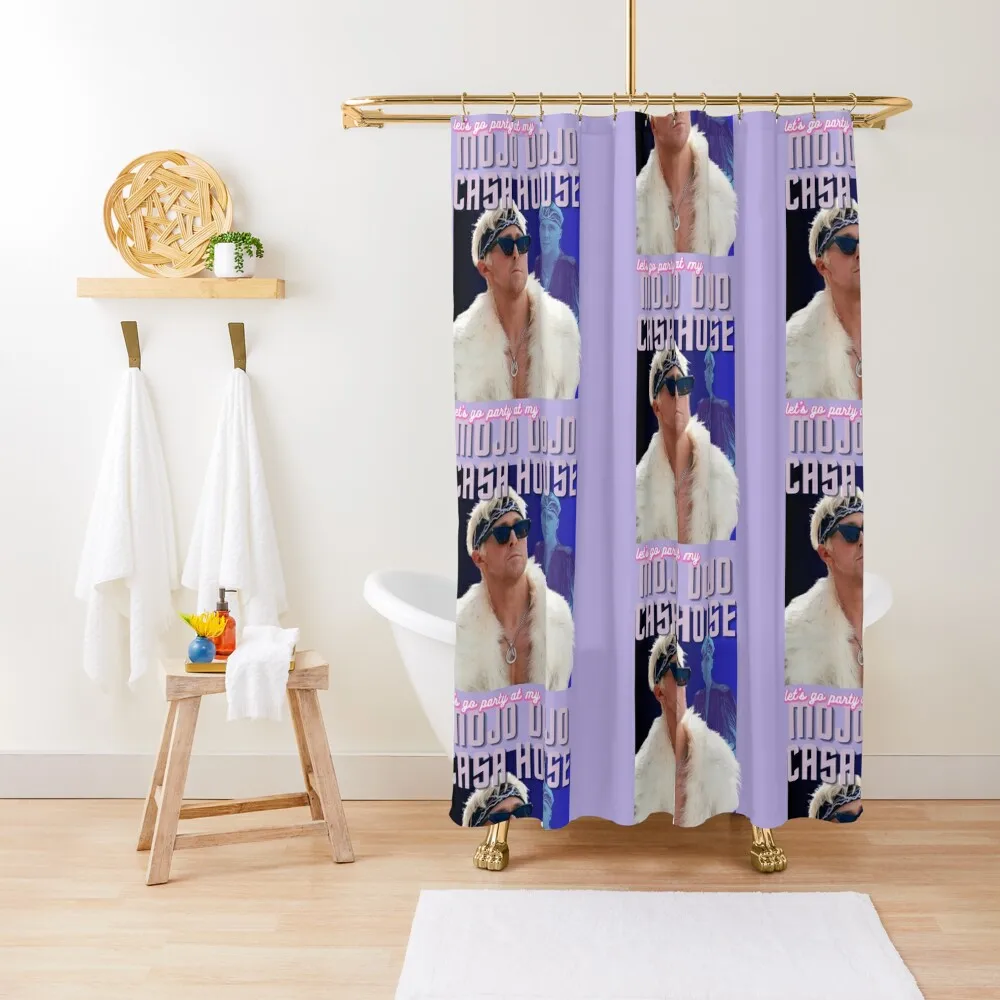 

Mojo Dojo Casa House Shower Curtain Shower Waterproof For Bathroom Waterproof Shower And Anti-Mold For Bathroom Curtain