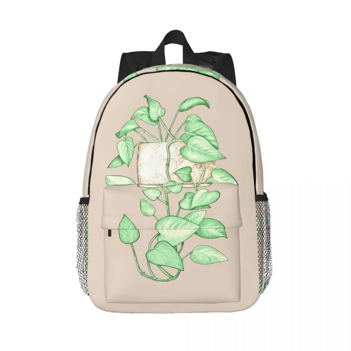 

Epipremnum Aureum Monstera Leaf Backpack Daypack Large Capacity Boys Girls BookBag Shoulder Bags for Unisex Children School Bag
