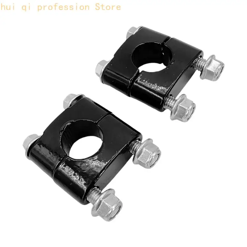 Oberes Lenkerklemmenpaar, 7/8 Zoll Ersatzhalterung, Zwei-Schrauben-Spaltblöcke mit Hardware für Reparatur und Montageteil H8WE – Detail 9