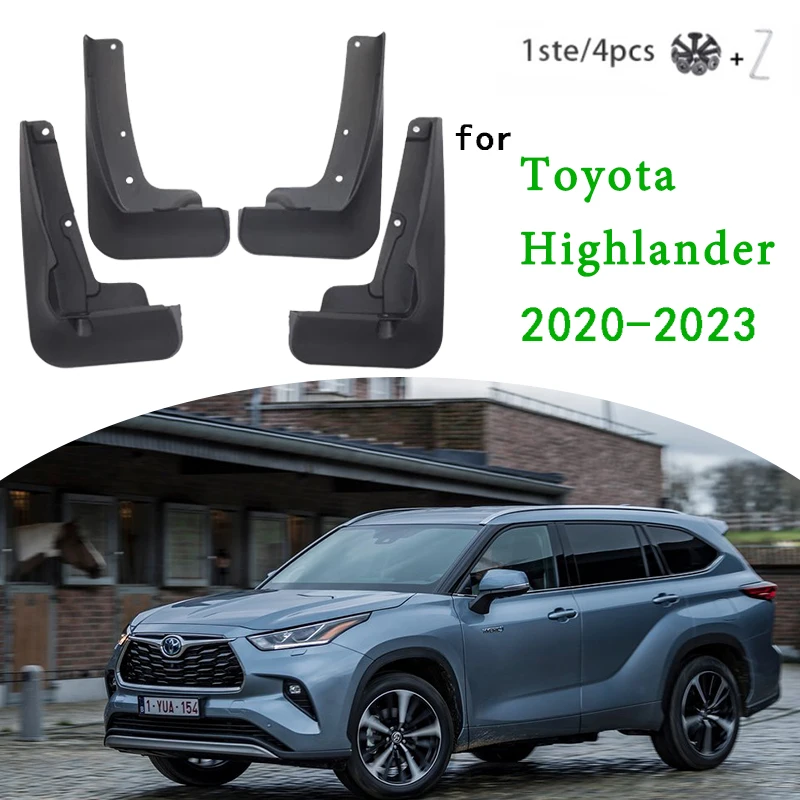 

Гибридные Брызговики для Toyota Highlander 2021 2022 2020 2023 Kluger XU70, брызговики, Аксессуары для автомобилей