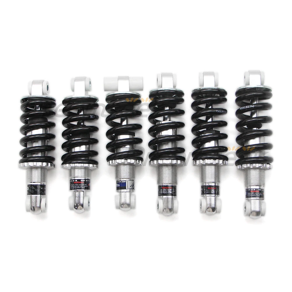 Bike Shock Absorber 150/160mm Rear Shocks Suspension Spring Adjustable for Folding Electric Scooter MTB Bicycle 650/750/850LBS