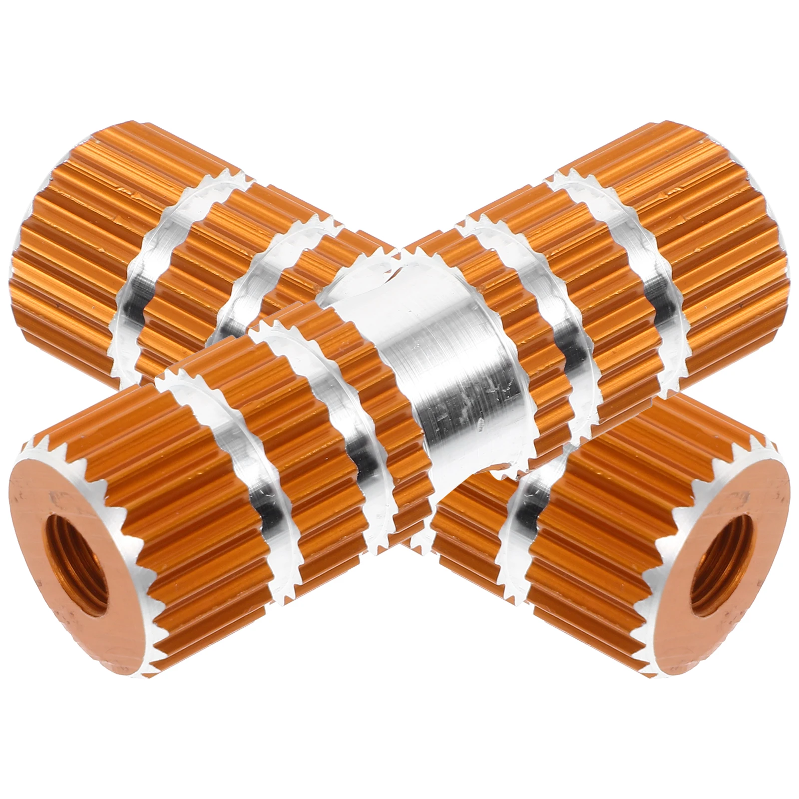 

One Pair Aluminum Alloy Bike Pegs Seat Axle Stunt Pegs Golden Durable Quick Release Easy Install Mountain Bike Footpeg