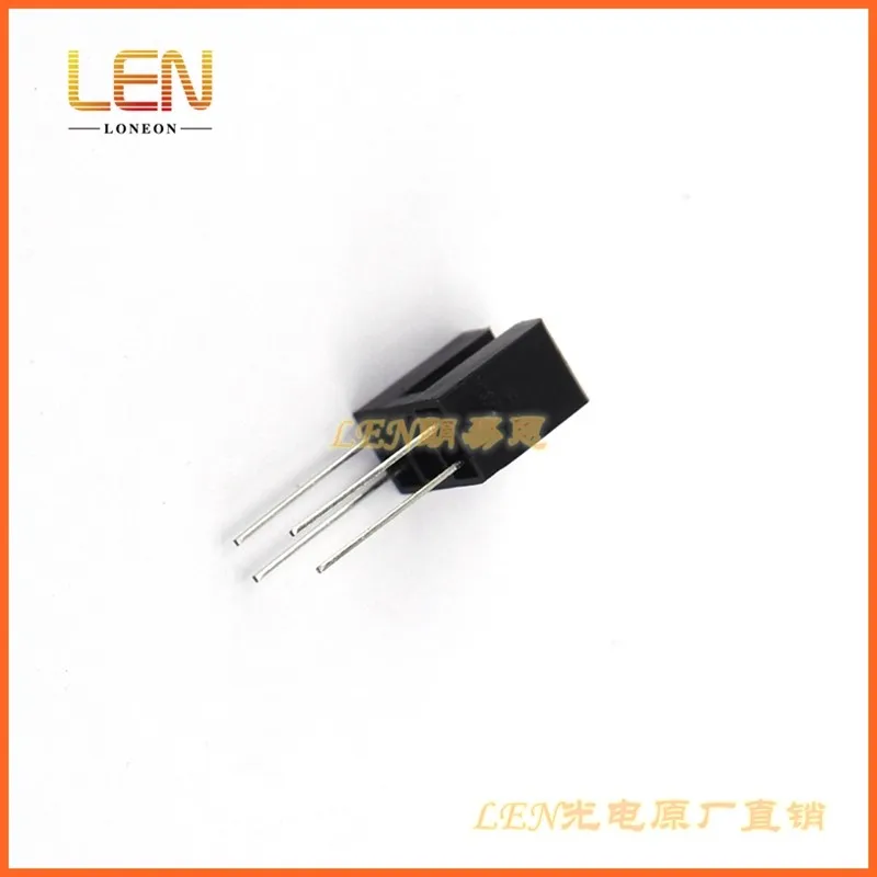 10PCS LEN HY301 Infrared Photoelectric Switch Sensor Through-beam U-shaped Slot Type Slot Width 2.6mm Gap Photocoupler