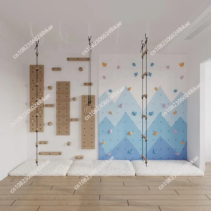 High-quality indoor adventure set for kids - soft climbing wall for children's play