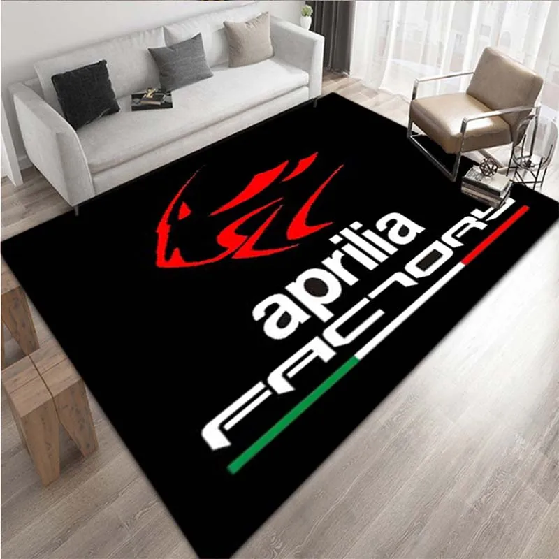 Aprili-a motorcycle icon printing living room bedroom carpet floor mat carpets for bed room  rugs living room  outdoor rug