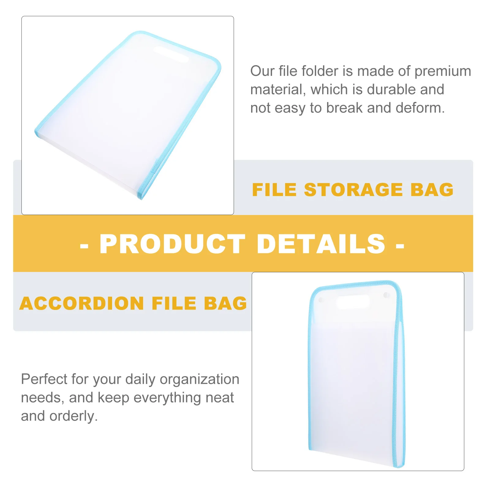 

13-Layer Multi-Layer Paper File Organizer Portable Document Folder Receipt Holder Office Accordion File Folder Expanding