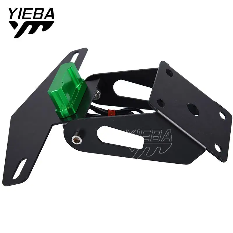 

For KAWASAKI NINJA650 Z650 2017 2018 2019 2020 2021 Motorcycle license plate holder fender eliminator registration black bracket