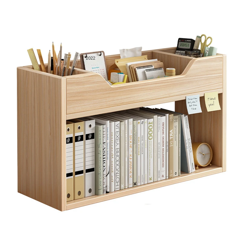 

Simple bookshelf on the desktop small bookcase student dormitory desk storage rack