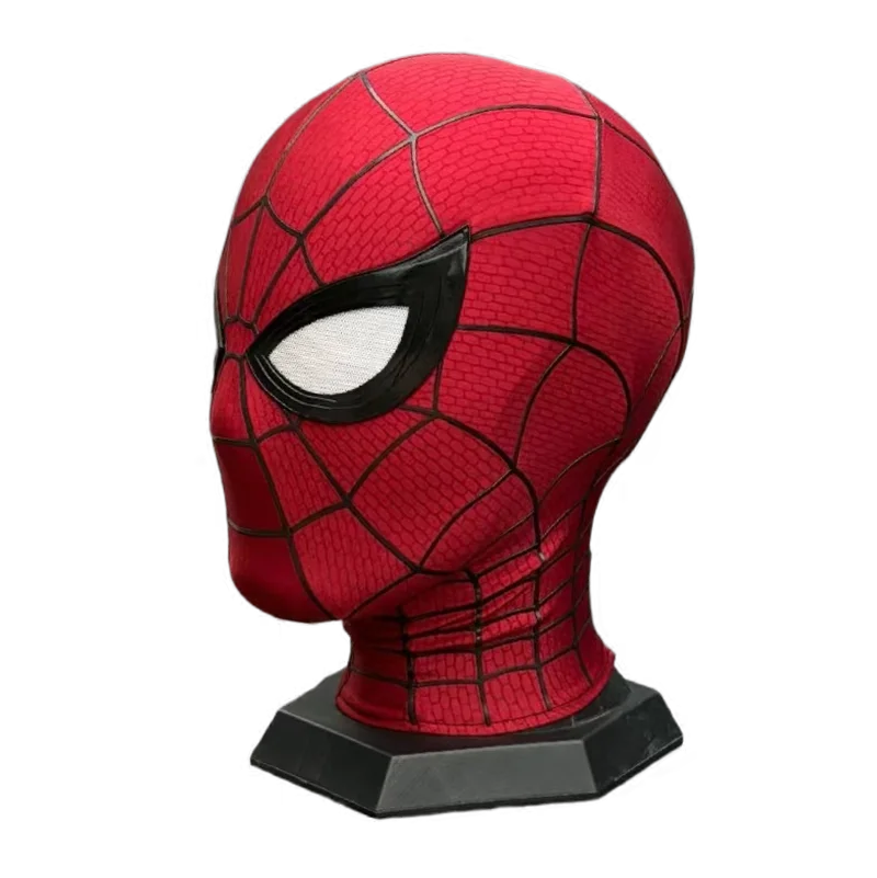 In Stock Spider-Man: Brand New Day Adult Cosplay Mask With Magnetic Back Cover 3d Webbing Strips Superhero Cos Headgear Prop view 3