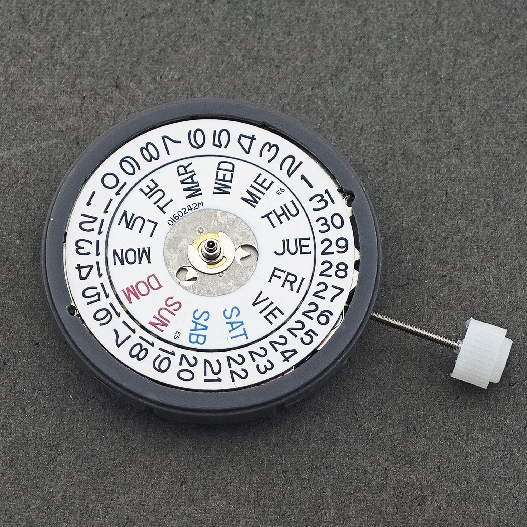China NH36A Crown 3/3.8/4.2 NH36 Automatic Movement Replacement Parts with Date and Week Calendar view 6