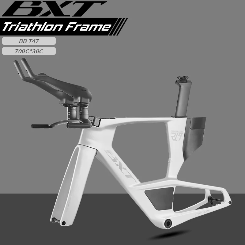 BXT NEW Triathlon TT frame-219 700C Carbon Road Bike Frameset