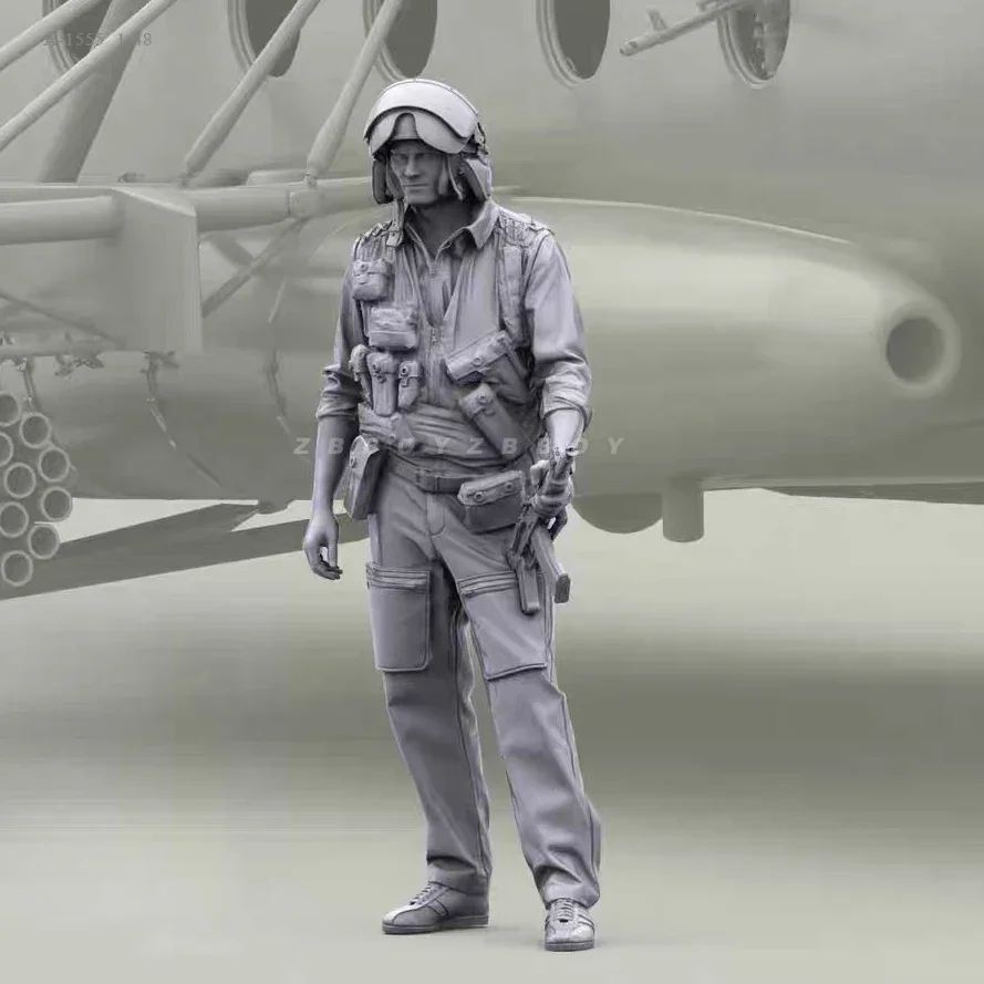 1/48 Resin Soldier model kits figure colorless and self-assembled A-1555