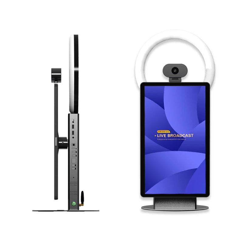 

Горячая распродажа «все в одном» 15,6-дюймовое сенсорное оборудование для прямой трансляции с Facebook Tiktok Youtube Ins