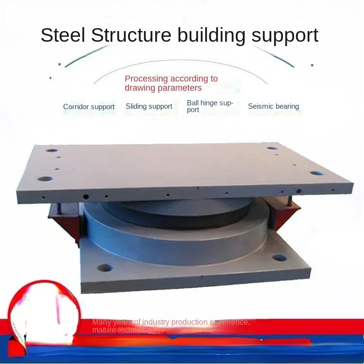 l Structure Corridor Grid Two-Way Sliding Anti-Seismic Stationary Reamer Bearing Elastic Pull-out Bridge Spherical Steel Support