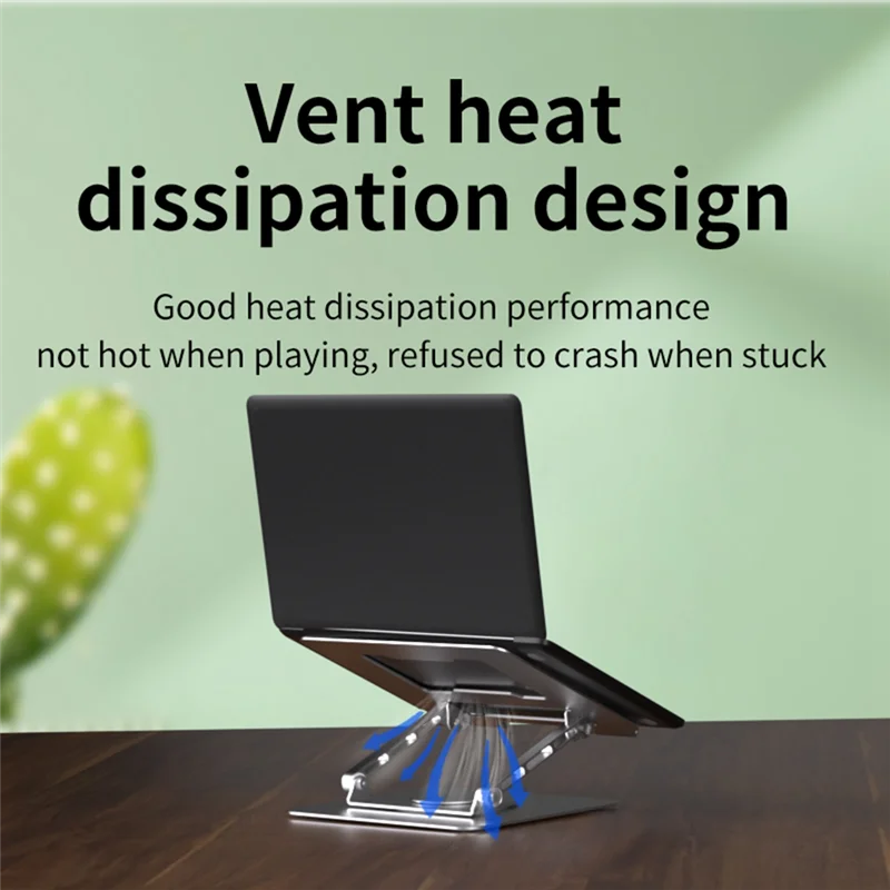 

Laptop Stand Adjustable Tablet Stand Aluminum Alloy Rotating Bracket Portable Fold Holder Cooling Bracket Support
