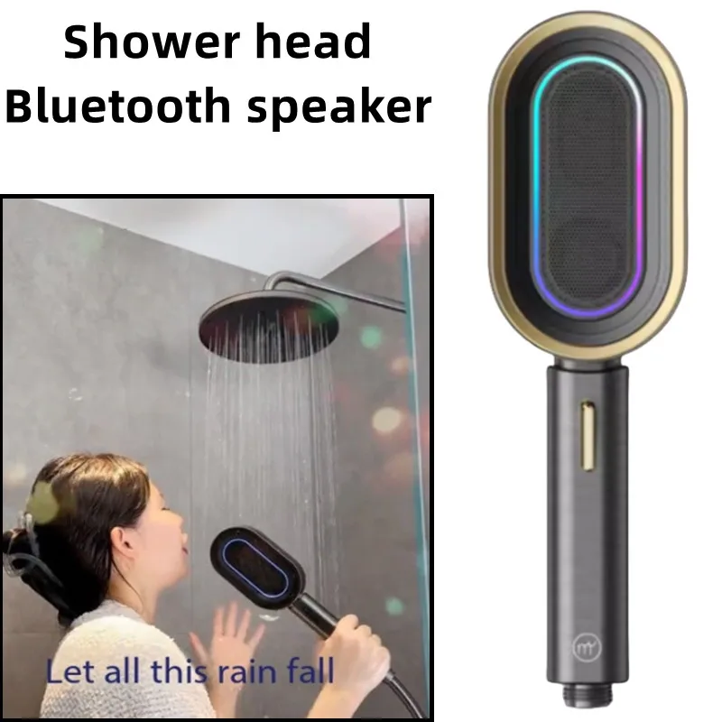 Sound Box Music Shower Head Portable Home Theater Smart Portable Wireless Home Shower Soundbar Caixa De Som Bluetooth Speaker