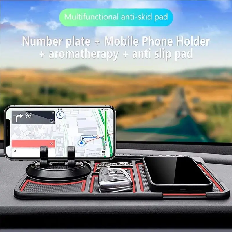 Rutsch festes multifunktion ales Telefon pad für rutsch festes Auto-Armaturen brett Klebe pad Mehrzweck-Telefon Auto rutsch festes Pad