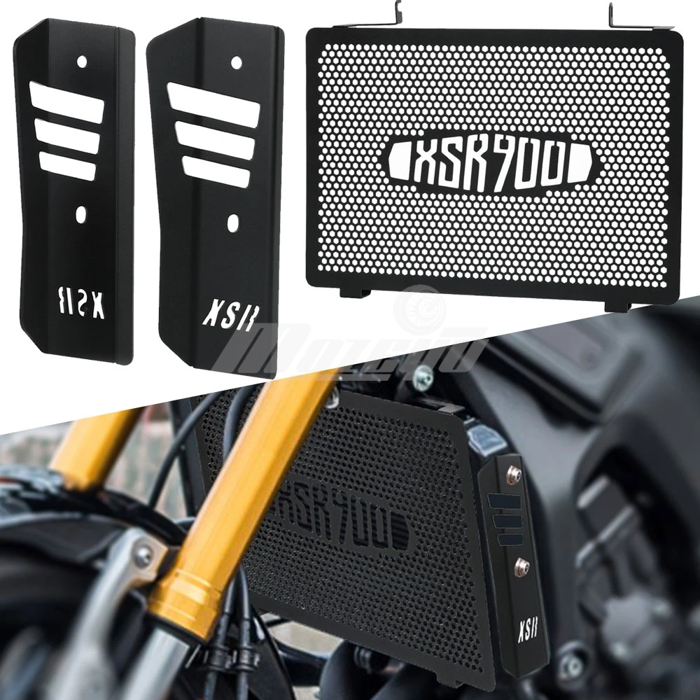 

Motorcycle Aluminum CNC Aluminum Radiator Guard Grille Covers Protector FOR YAMAHA XSR900 XSR 900 2016 2017 2018 2019 2020 2021