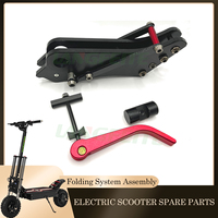 LANGFEITE Parts Folding System Assembly 4-Hole Folding Assembly  For L8 10-11inch Scooter Wrench Fixed Ear With Screw Replaced