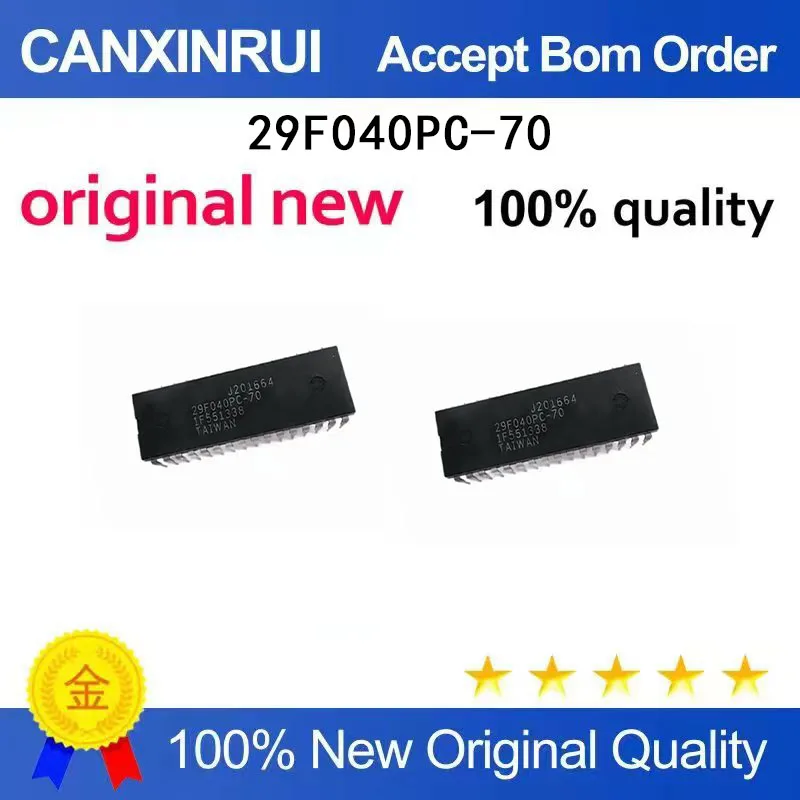 

(5-100 Pieces) Brand new original MX29F040PC-70 29F040PC-70 DIP32 spot chip IC