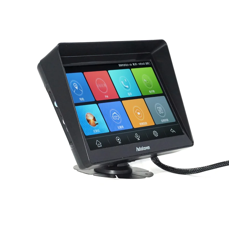 Wholesale 10 Inch Touch Screen Monitors for Vehicle with DVR Recording WifFi 4G GPS Navigation FM for Truck Trailer Box  Bus RV