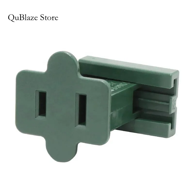 

SPT-1 SPT-2 Christmas Holiday Female Slip Zip Vampire Plug 6A Power Socket 125V Plastic For Home Use