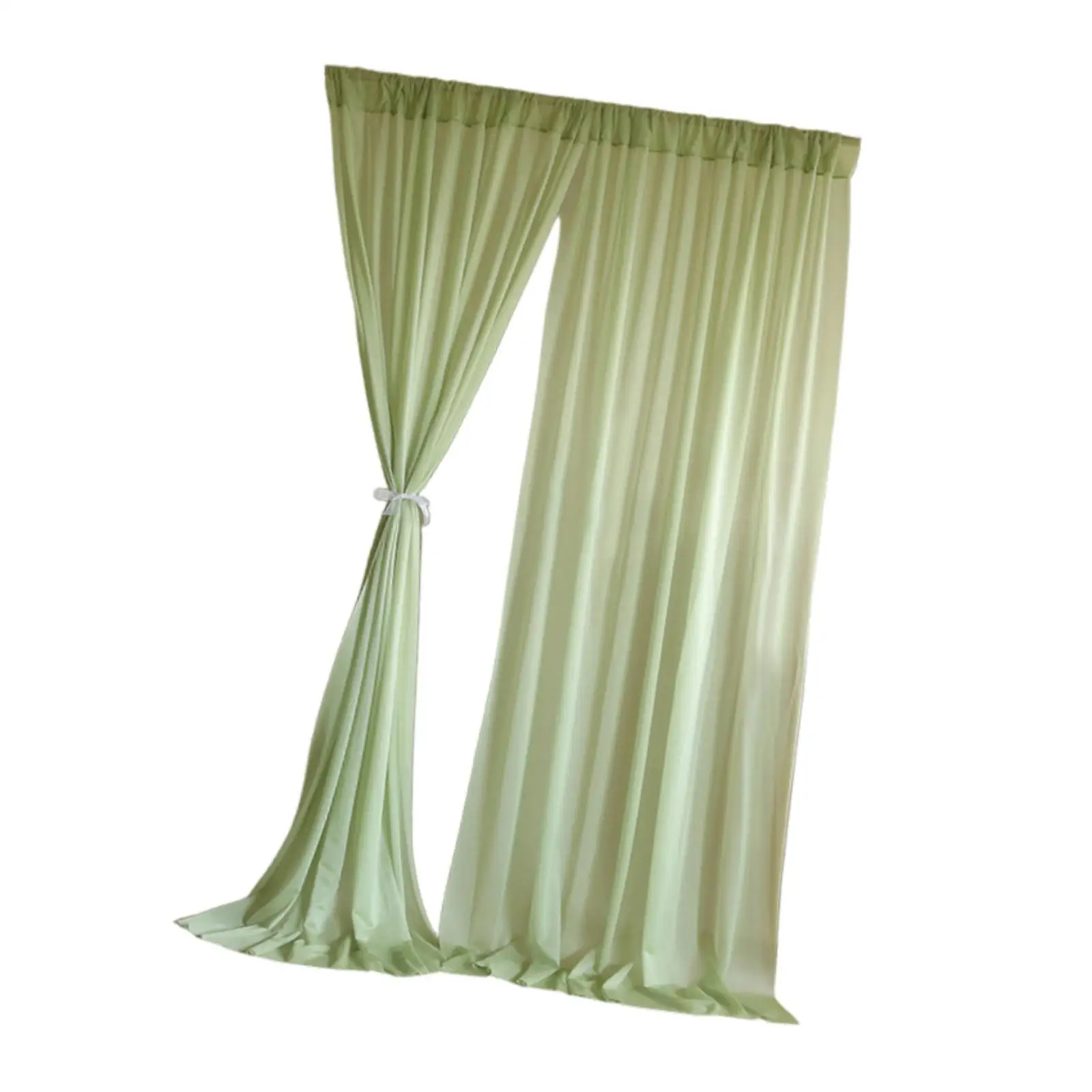 Backdrop Curtains Wedding Decoration Wrinkle Free Photography with Rod Pockets 2 Panels for Festival Wedding Engagement Party