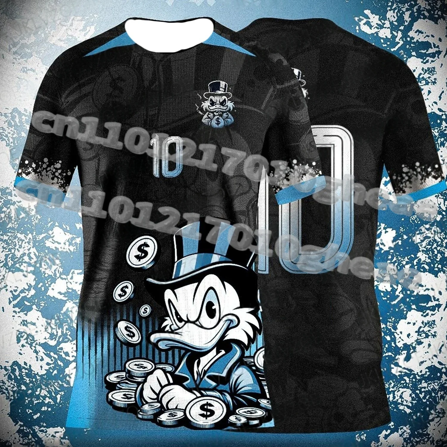 

2025/26 New Arriavl The Donald Duck #10 Summer Football Special Commemorative Edition Design Edition Jersey Design