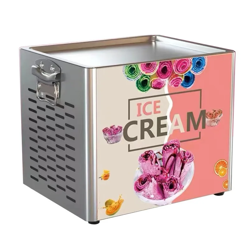 

Electric Fried Ice Cream Roller Spread Fried Ice Machine