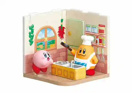 Re-Ment-Original Candy Toy, Kirby Anime Action Figure, Blind Box Toys, Garçons, Bol, Enfants, Cadeau d'anniversaire, Modèle d'ornements