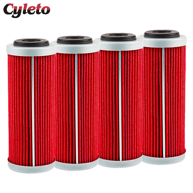 4/6 pcs cyleto filtro de óleo da motocicleta para ktm sx sxf sxs exc EXC-F EXC-R xcf XCF-W xcw smr 250 350 400 450 505 530 2007-2020