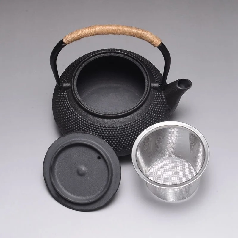 

Japanese Style Extremely Simple Cast Iron Teapot, Boiling Water, Boiling Tea, Single Pot, Manual Health Care, Old Maker Kettle