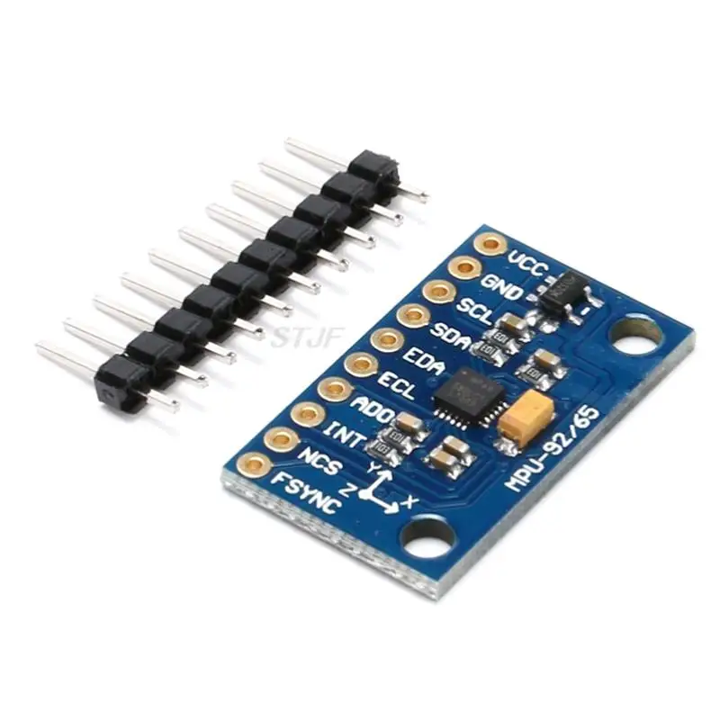 1Set SPI IIC/I2C GY-9250 MPU 9250 MPU-9250 9-Axis Attitude +Gyro+Accelerator+Magnetometer Sensor Board Module MPU9250 3-5V