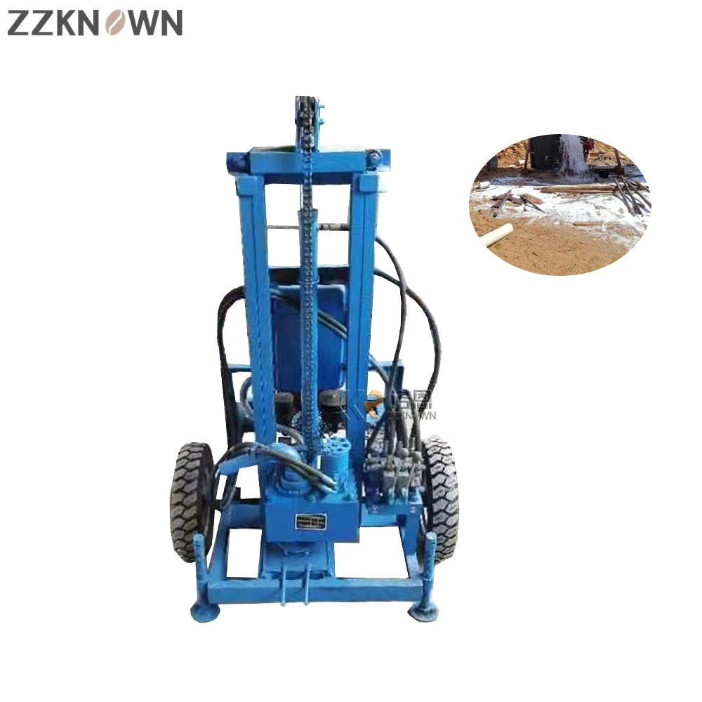 

Small Water Well Drilling Machine Borehole Rig Well Drilling Machine Machine Core Mine Rock Water Well 22 Horsepower